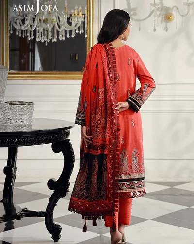 AJUN-04 Asim Jofa Lawn Prints