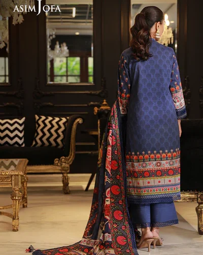 AJUN-07 Asim Jofa Lawn Prints