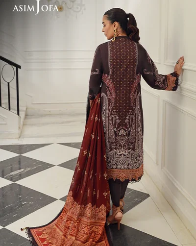 AJUN-08 Asim Jofa Lawn Prints