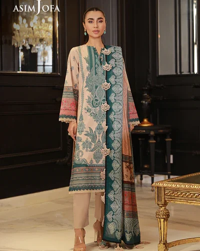 AJUN-10 Asim Jofa Lawn Prints