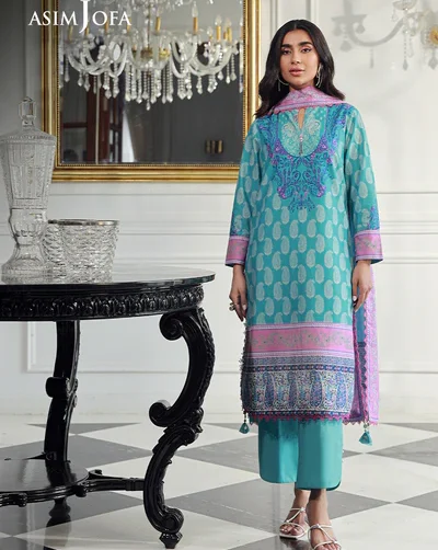 AJUN-11 Asim Jofa Lawn Prints