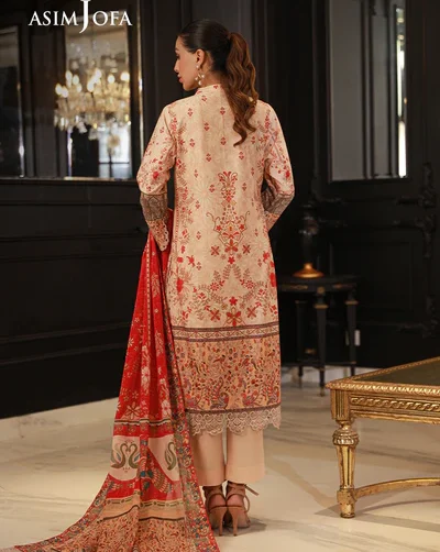 AJUN-14 Asim Jofa Lawn Prints