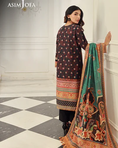 AJUN-15 Asim Jofa Lawn Prints