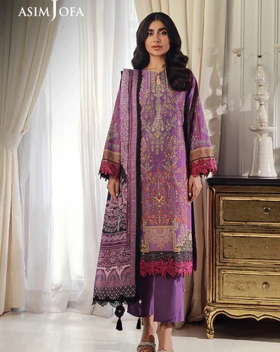 AJUN-17 Asim Jofa Lawn Prints