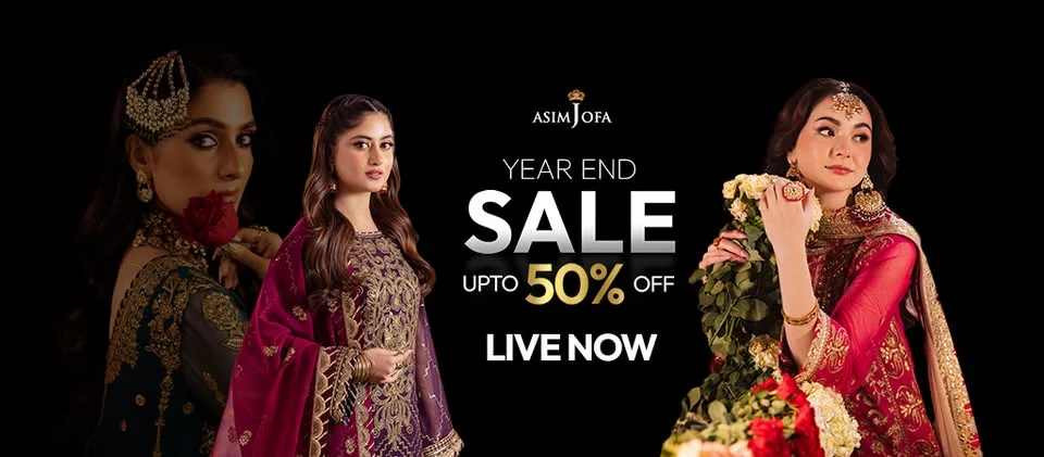 Asim Jofa Year-End 50% Sale