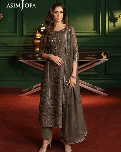 Asim Jofa Embroidered Chiffon AJPF 21