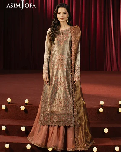 Asim Jofa Embroidered Zari AJPF 16