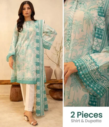 Zellbury Shirt Dupatta WUS25X20002