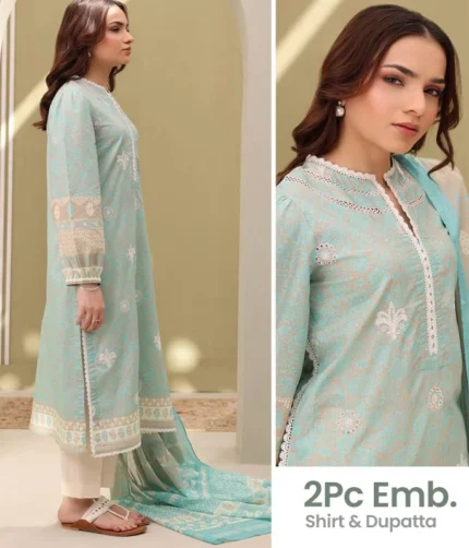 Zellbury Shirt Dupatta WUS25X20240