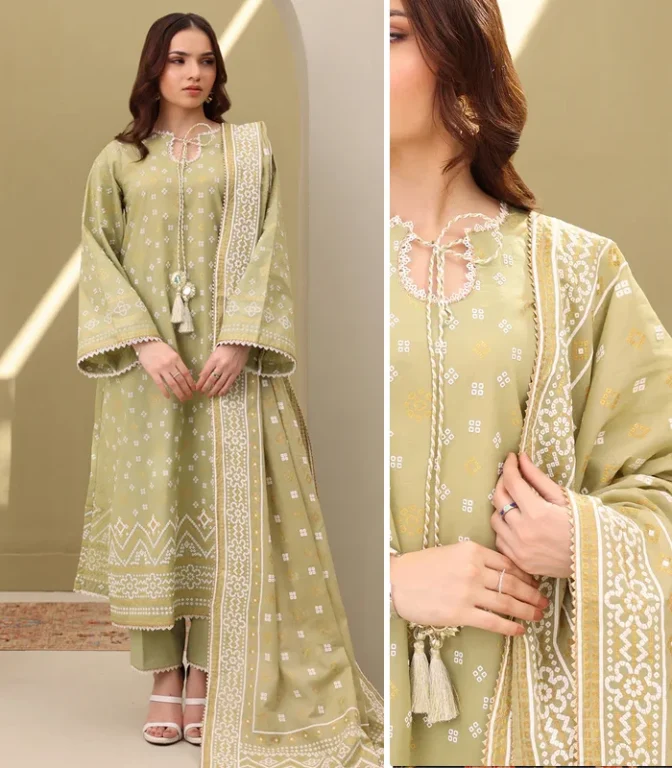 Zellbury Shirt Shalwar Dupatta WUS25X30051