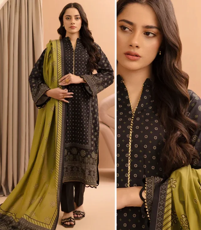 Zellbury Shirt Shalwar Dupatta WUS25X30257