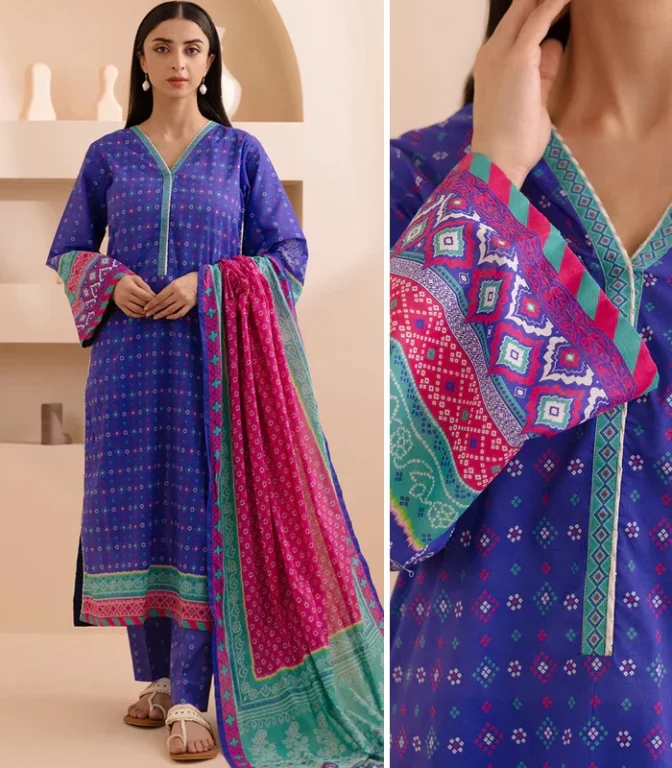 Zellbury Shirt Shalwar Dupatta WUS25X30266
