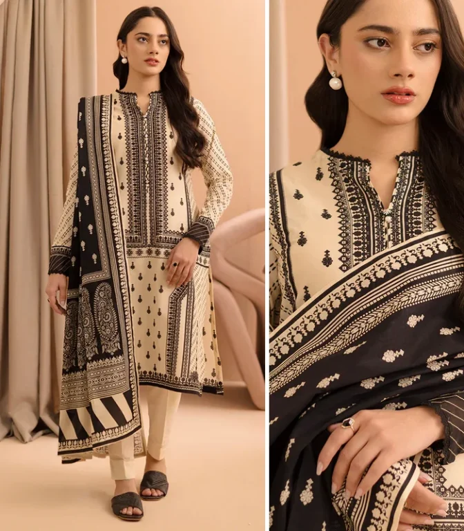 Zellbury Shirt Shalwar Dupatta WUS25X30268