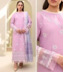 Zellbury Emb Shirt Shalwar Dupatta WUS25E30284