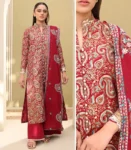 Zellbury Emb Shirt Dupatta Shalwar WUS25E30817