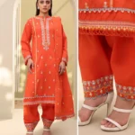 Zellbury Emb Shirt Dupatta Shalwar WUS25E30818