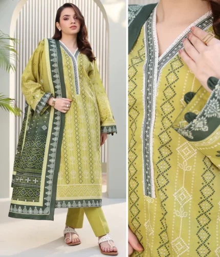 Zellbury Shirt Dupatta Shalwar WUS25X30381