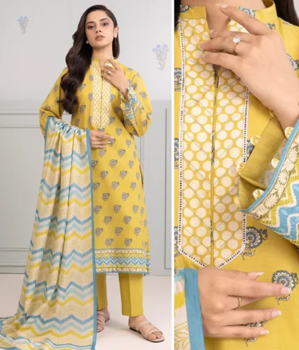 Zellbury Shirt Dupatta Shalwar WUS25X30433