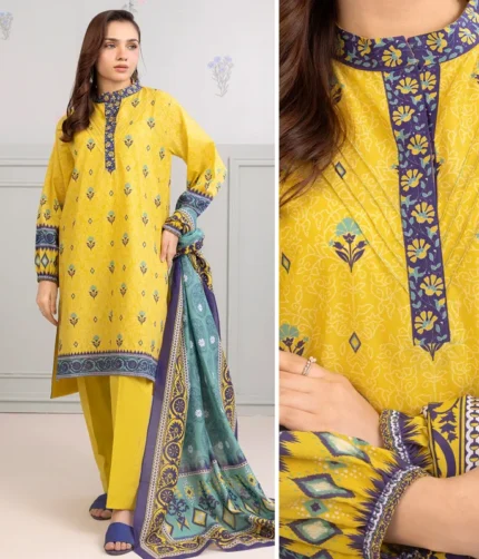 Zellbury Shirt Shalwar Dupatta WUS25X30437