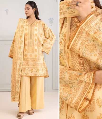 Zellbury Shirt Shalwar Dupatta WUS25X30440