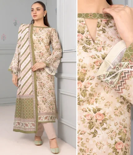 Zellbury Shirt Shalwar Dupatta WUS25X30501