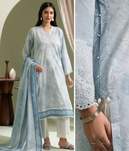 Zellbury Emb Shirt Dupatta WUS25E20422