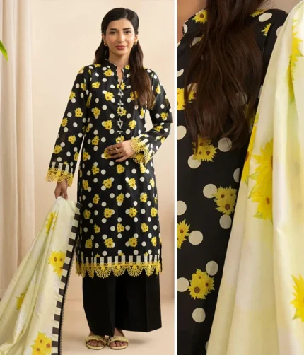 Zellbury Shirt Dupatta WUS25X20544