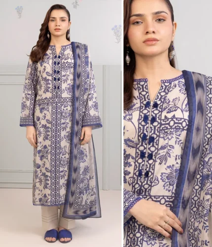 Zellbury Shirt Dupatta Shalwar WUS25X30516