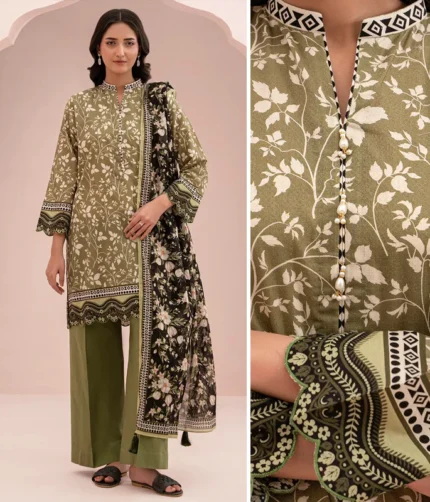 Zellbury Shirt Dupatta Shalwar WUS25X30718
