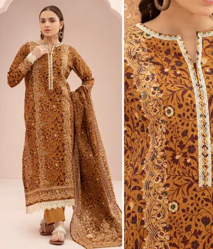 Zellbury Shirt Dupatta Shalwar WUS25X30720