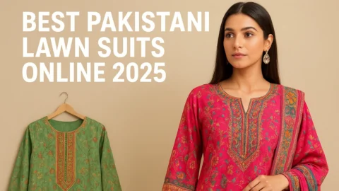 Pakistani lawn suits online