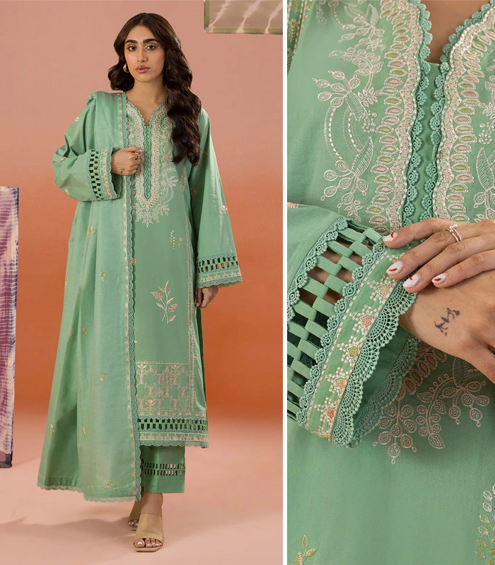 zellbury-cotton-collection-0063 Zellbury Embroidered 3pc Unstitched 0063