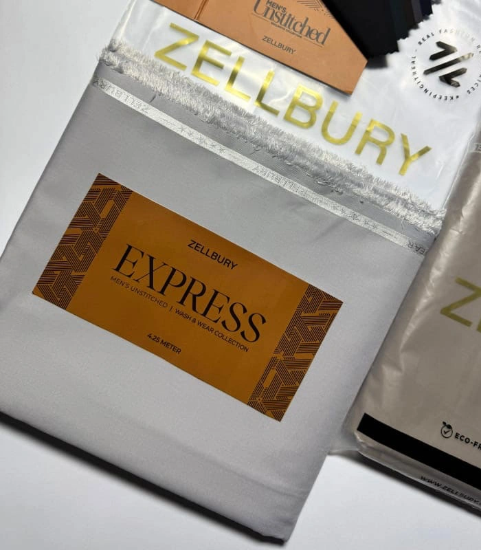 Zellbury-express-ash-grey Express Color Men Shalwar Kameez