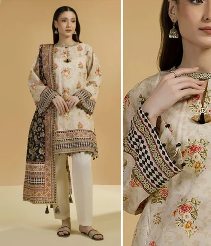 Zellbury Shirt Dupatta – 5713