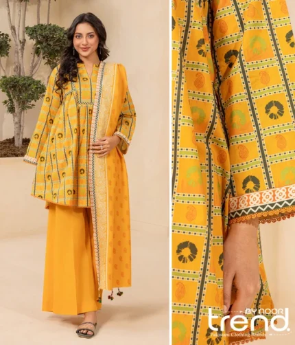 Zellbury Shirt Shalwar Dupatta – 0540
