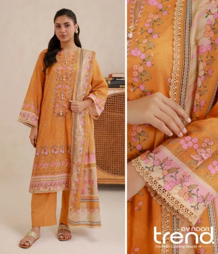 Zellbury Shirt Shalwar Dupatta – 0758