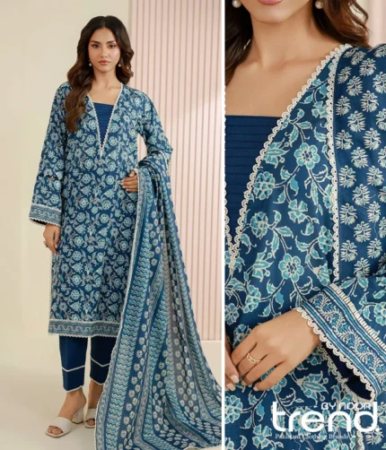 Zellbury Shirt Shalwar Dupatta – 0943