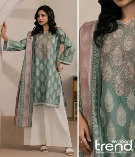 Zellbury Embroidered Unstitched Shirt Dupatta - 0807