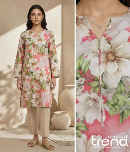 Zellbury Lawn Kurta - 1987