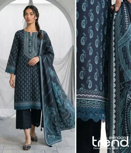 Zellbury Mono Shirt Shalwar Dupatta 1077