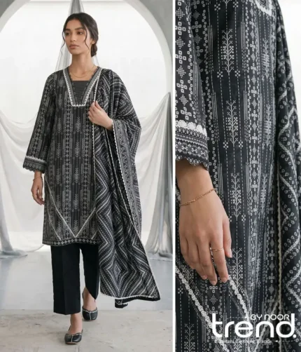 Zellbury Mono Shirt Shalwar Dupatta 1142