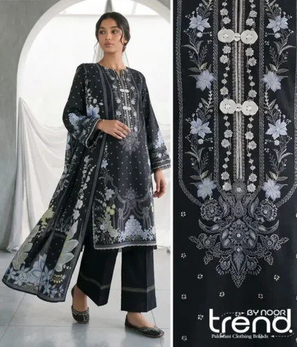 Zellbury Mono Shirt Shalwar Dupatta 1095